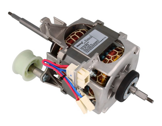 Vestel Waschmaschinenmotor für 7/8/9kg Modelle, 45mm, V0AL, passend für ElektroPiece Waschmaschinen, technische Ansicht