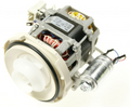 Originaler Midea YXW50-2E(L) Motor für Umwälzpumpe, technische Ansicht der Pumpe und Komponenten.