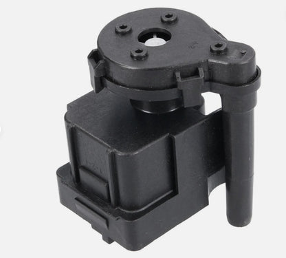 Original Beko Kondensatpumpe B13-6C, Teilnummer 2962510700, für Waschmaschinen, zeigt die weiß Kunststoffpumpe mit Anschlüssen.