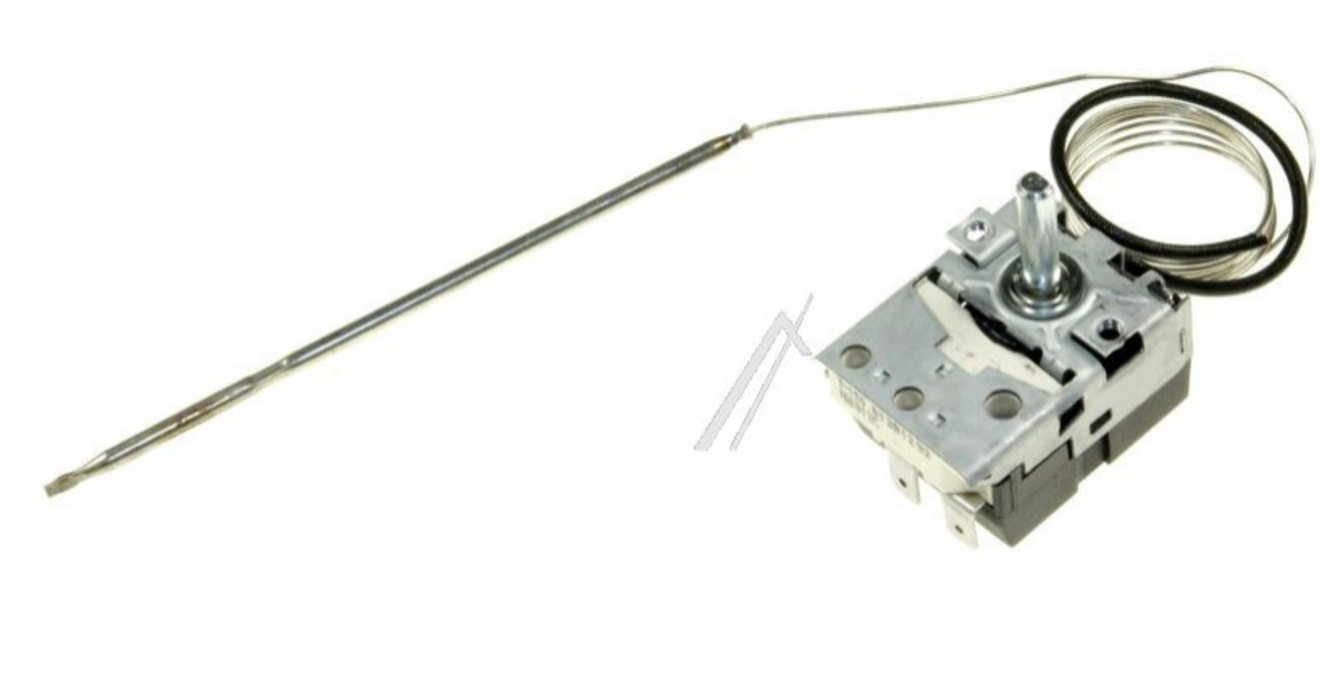 Original Amica Thermostat EGO 2, Modell 55.17069.140, zeigt das Gerät in der Nahaufnahme mit Bedienelementen.