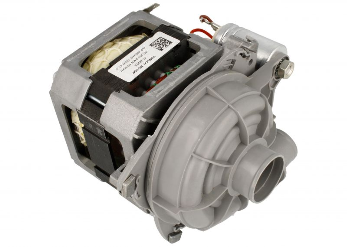 Bauknecht 1740704200 Motor Spray Pump, Ersatzteil mit Spraydüse für Waschmaschine, langlebiges Bauteil