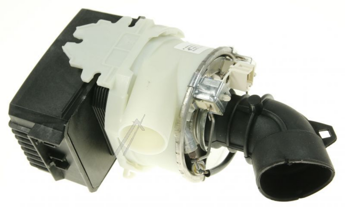 Original Bauknecht Beko Atlantis Janus Motorgruppe, sichtbares Bild der Motorkomponente für Waschmaschinen.
