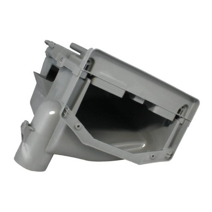 Original Bauknecht Beko Waschmittelkammer C00864978, schwarze Kunststoffteile für Waschmaschinen, sichtbare Komponenten.