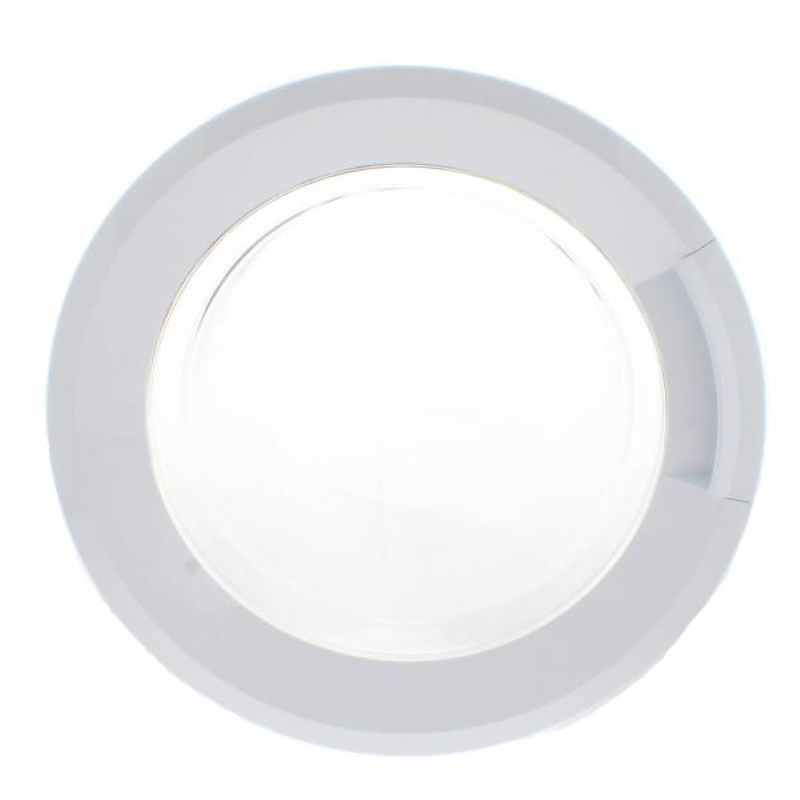 Bauknecht Beko 2496600100 Fronttür-Set für BX XL, original Ersatzteil, sichtbare Tür mit Griff und Scharnieren