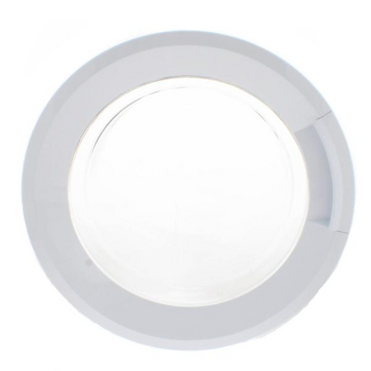 Bauknecht Beko 2496600100 Fronttür-Set für BX XL, original Ersatzteil, sichtbare Tür mit Griff und Scharnieren