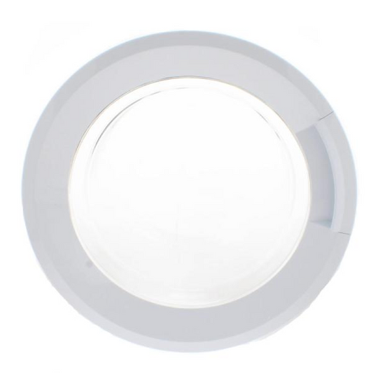 Bauknecht Beko 2496600100 Fronttür-Set für BX XL, original Ersatzteil, sichtbare Tür mit Griff und Scharnieren