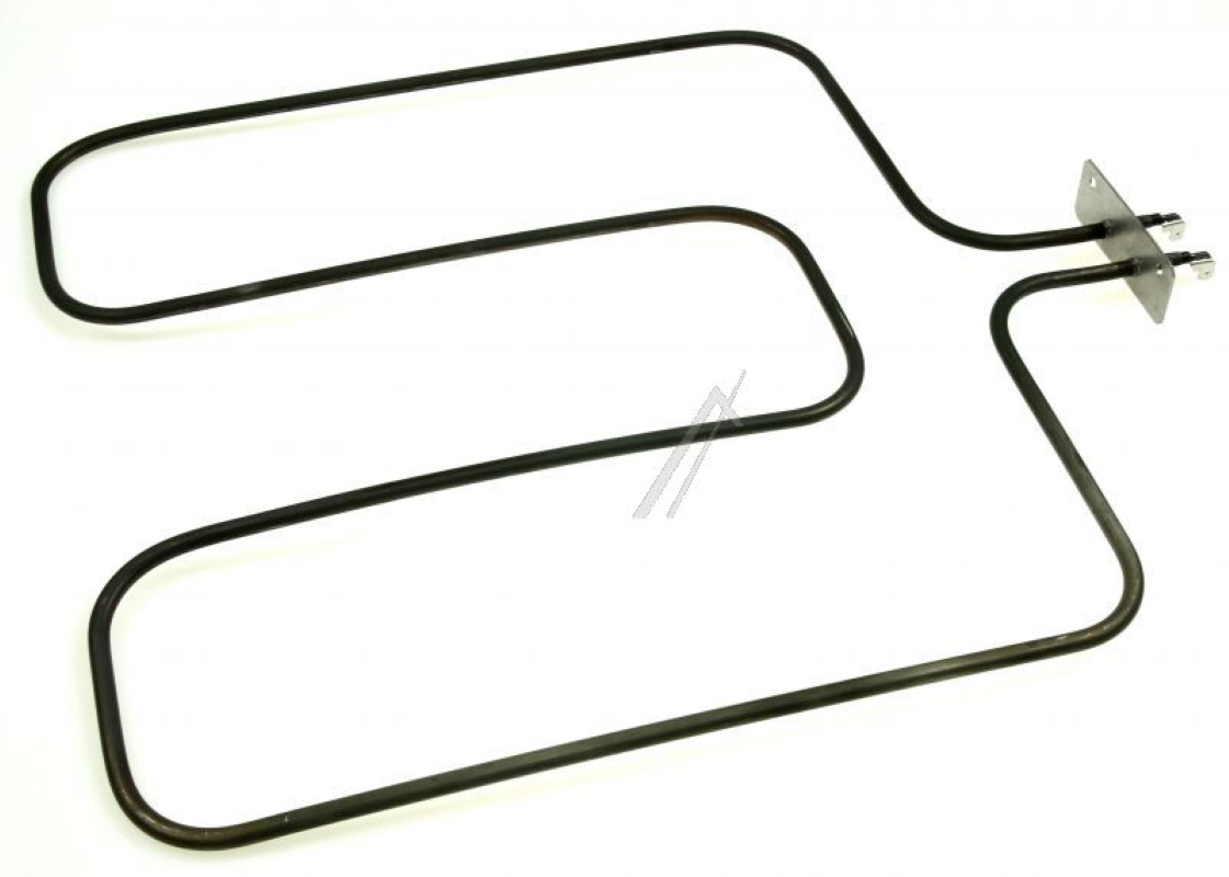 Bauknecht Beko Unterhitze Backofenheizelement, 230V, 1200W, für Backofen, sichtbares Heizkörperelement in weißem Gehäuse
