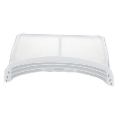 Original Bauknecht Beko Filterset C00915760 mit Filtereinsatz, sichtbare Filterkomponenten und Gehäuse in der Abbildung.