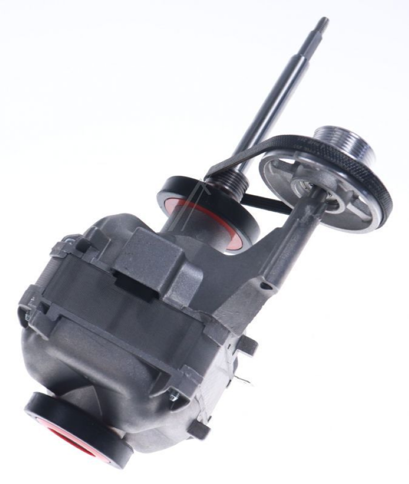 Originaler Bauknecht Beko Trockner Motor, Modell 2984660500, sichtbar mit Anschlusskabel und Montagehalterung