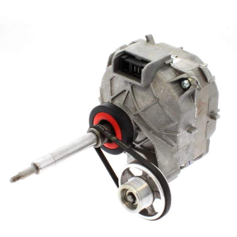 Original Bauknecht Beko Motor für Trockner BLDC22PK, Blick auf das Ersatzteil in der Verpackung.