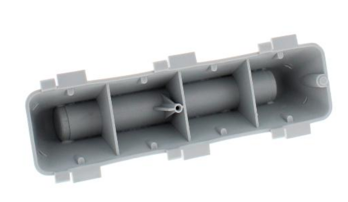 Bauknecht Beko Mitnehmer 54 mm mit Gegengewicht, Originalersatzteil für Waschmaschinen, sichtbare Details des Bauteils