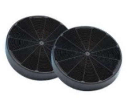 Originaler Bauknecht Beko CARBON FILTER FHP8 Hochleistungsfilter für Reinigungssysteme, zeigt den Filter in einer klaren Nahaufnahme.