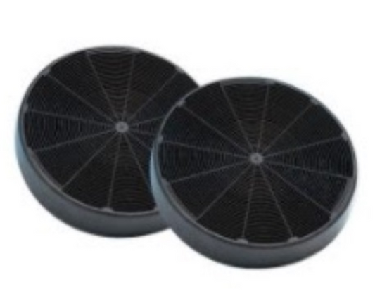 Originaler Bauknecht Beko CARBON FILTER FHP8 Hochleistungsfilter für Reinigungssysteme, zeigt den Filter in einer klaren Nahaufnahme.