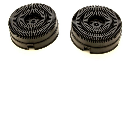Bauknecht Beko Kohlefilter Mod. 58, 2 Stück, passend für CFC3800, sichtbar in der Verpackung