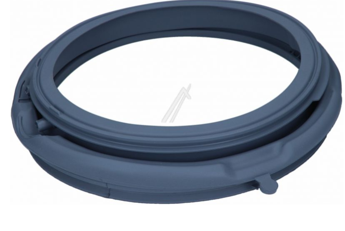 Originaler Bauknecht Beko Faltenbalg C00872417 für Waschmaschine, elastischer Gummi-Schlauch, zeigt die Produktdetailansicht