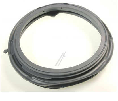 Originaler Bauknecht Beko Faltenbalg C00872417 für Waschmaschine, sichtbarer Schutzbalg in schwarzer Farbe