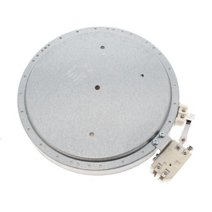 Bauknecht Beko Heizelement, 180mm, 1700W, für Haushaltsgeräte, original Ersatzteil, Heizspirale in Weiß