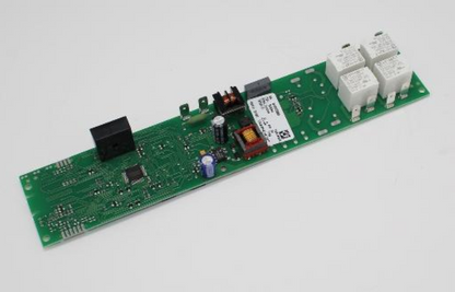 Bauknecht Kontrolleinheit C00313167 für Haushaltsgeräte, schwarze elektronische Steuerungseinheit, Nahaufnahme