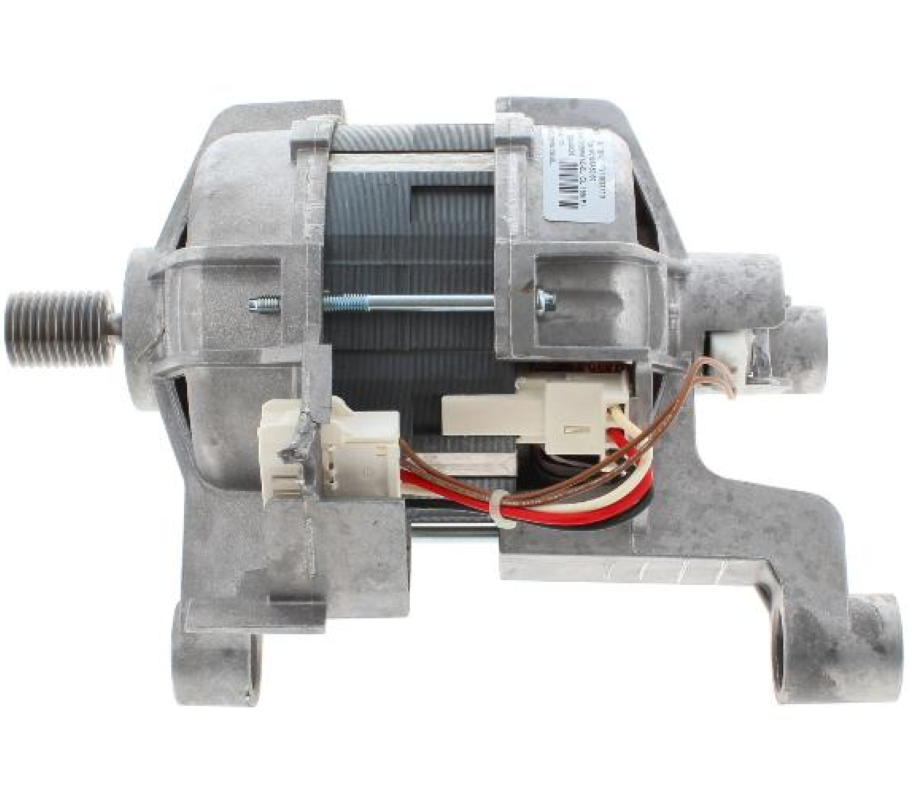 Bauknecht Waschmaschinenmotor C00508713, dreiphasiger P50 D Ersatzmotor, sichtbarer Aufbau und Anschlusskabel.
