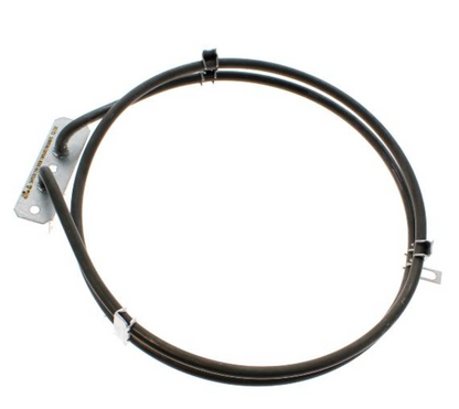 Bauknecht Heizelement für Heißluftöfen, 2000W, 230V, mit C00311196 und 480121101186 Nummer, zeigt das Heizteil.