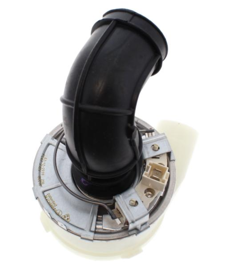 Bauknecht Heizelement für Spülmaschine, Originalteil C00582058, zeigt das Heizgerät in einer technischen Ansicht
