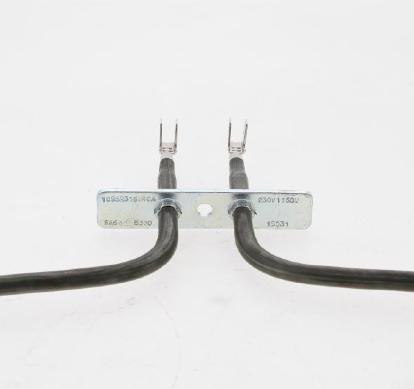 Bauknecht Heizelement Unterhitze 1150W, Original C00311591, Heizspirale für Backofen, sichtbares Heizelement in Betrieb