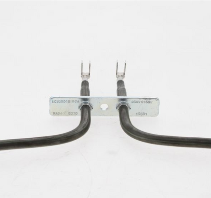 Bauknecht Heizelement Unterhitze 1150W, Original C00311591, Heizspirale für Backofen, sichtbares Heizelement in Betrieb