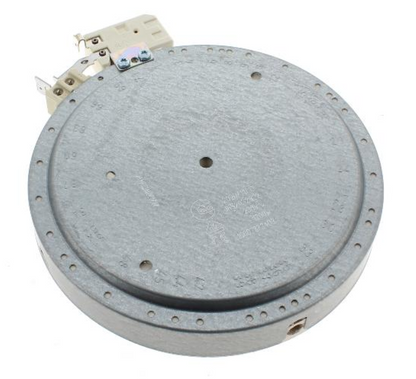 Bauknecht Kochzone mit 1200W Leistung, 230V, 165 mm Durchmesser, Originalersatzteil, glänzende Oberfläche