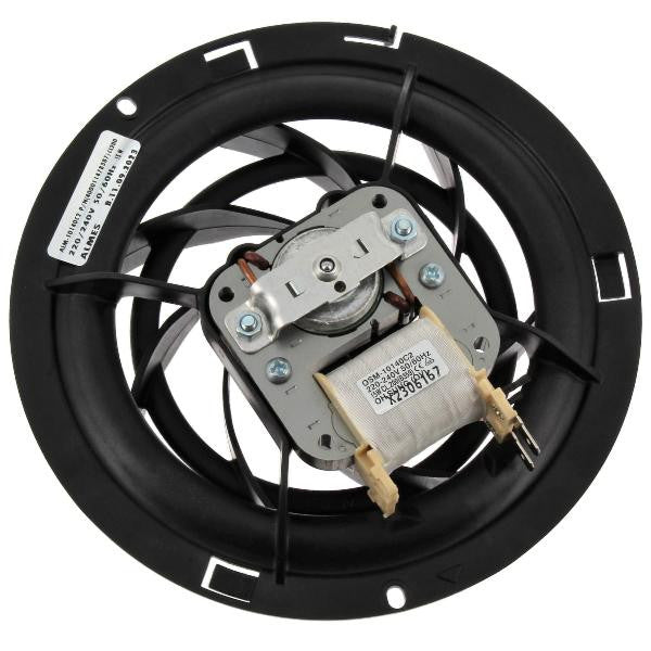 Bauknecht Kühlgebläse C00385320, Originalersatzteil, metallisches Kühlgebläse für Kühlsysteme, in Aktion sichtbar