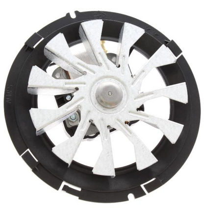 Original Bauknecht Kuhlventilator-Assembly C00311028, sichtbar mit Lüfterflügel und Anschluss, für Kühlgeräte.
