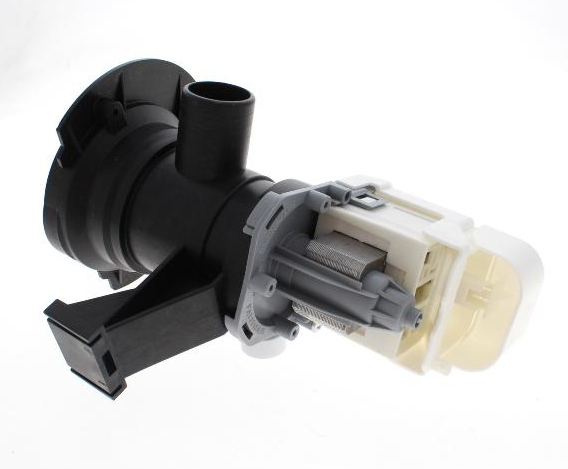 Bauknecht Laugenpumpe R2.5Y C00319033, Wasserpumpe für Waschmaschine, sichtbare Pumpenkomponente in der Maschine