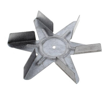 Bauknecht Lüfterrad CEBI C00502532, sichtbares Lüfterrad für Haushaltsgeräte, aus Metall, in neutralem Hintergrund.