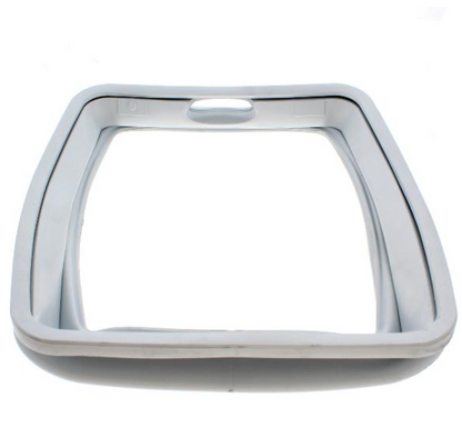 Bauknecht Manschette TL HR STD C00377143, original Ersatzteil, weiße Gummimanschette für Waschmaschinen, Nahaufnahme