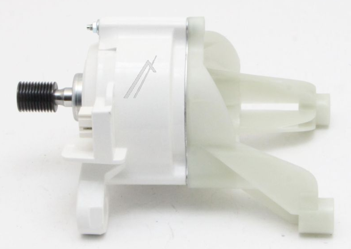 Original Bauknecht Motor BPM 27_2.0 23.2J A für Waschmaschine, helle Bauknecht Marke, detaillierte Ansicht des Elektromotors