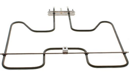 Bauknecht Oberhitze Heizspirale 1800W, 230V, Originalteil, Heizgerät mit schwarzer Heizspirale und Metallbefestigung
