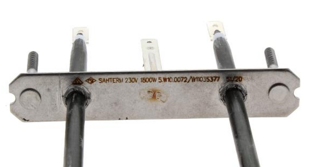 Bauknecht Oberhitze mit 1800W, 230V, Originalteil, elektrische Heizelemente, passend für Bauknecht Geräte