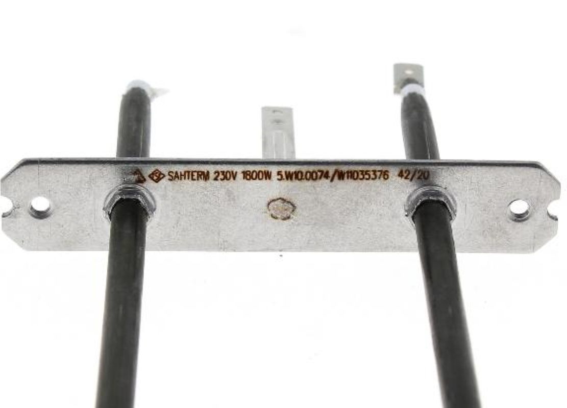 Bauknecht Oberhitze Heizelement, 1800W, 230V, Original, für Backofen, langlebiges Elektro-Teil in weißer Farbe