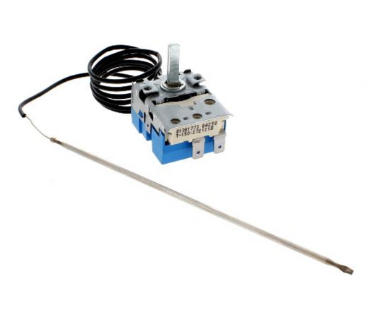 Original Bauknecht Backofen Thermostat C00480726, sichtbares Display und Bedienelemente für die Temperaturregelung.