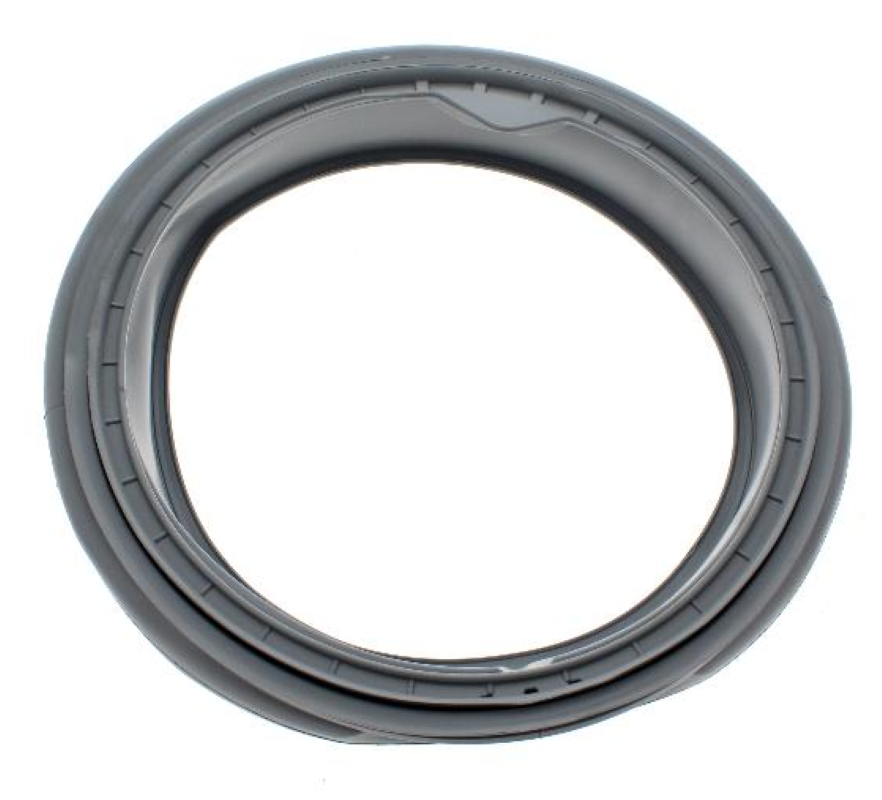 Bauknecht Türmanschette D340, D354, 68 EVO, Gummidichtung für Waschmaschinen, Blick auf die Türabdichtung in der Verpackung
