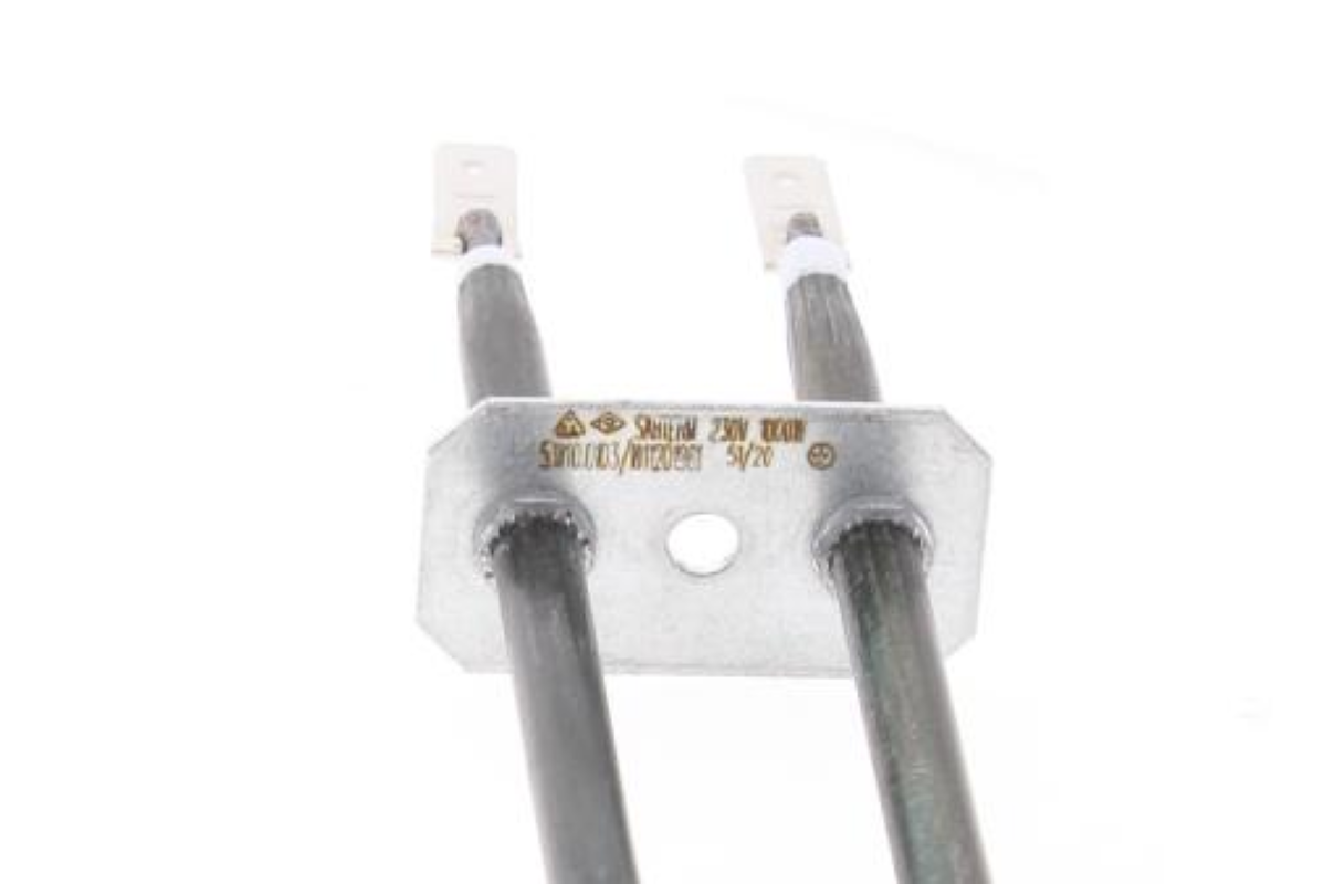Bauknecht Unterhitze 1000W 230V, Original C00545401, Heizgerät mit schwarzem Gehäuse und Bedienelementen