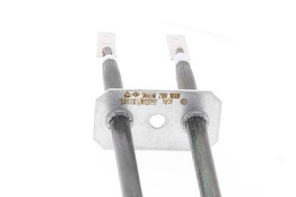 Bauknecht Unterhitze 1000W 230V, Original C00545401, Heizgerät mit schwarzem Gehäuse und Bedienelementen