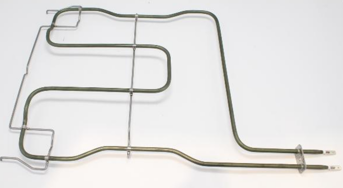 Bauknecht Unterhitze Ofenheizelement 1000W, 230V, Original C00545401, sichtbar mit Heizspirale und Anschlusskabel