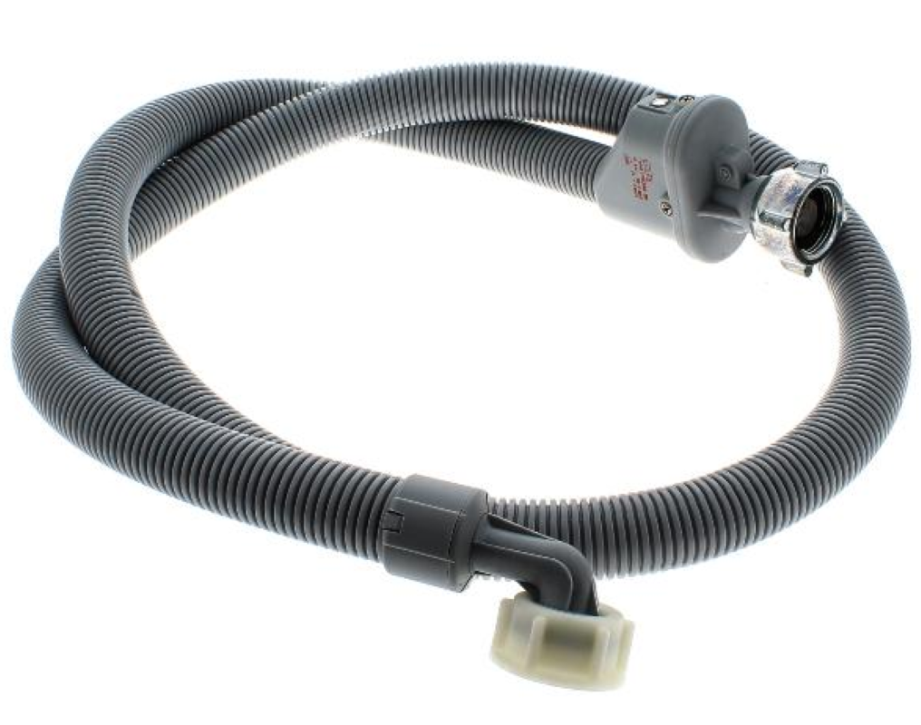 Originaler Bauknecht Zulaufschlauch mit Aquastop-Mutter, mechanisch, für Wasserschutz und langlebige Wasserzufuhr.