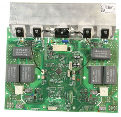 Beko Induktionsherd Leistungsmodul, Mainboard-Link, passend für Arcelik, Grundig und Beko Induktionskochfeld, schwarze Elektronik.