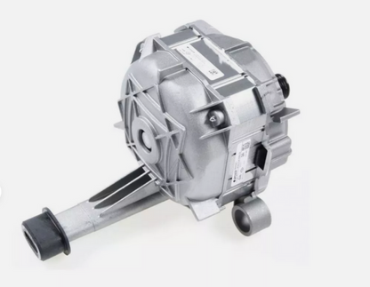 Beko 2848570300 Motor, Ersatzteil für Haushaltsgeräte, mit Kabelanschluss und Anschlussstück, auf weißem Hintergrund.