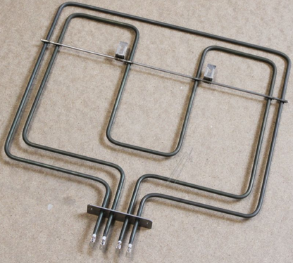 Beko Grill mit Oberhitze, 230V, 1100W, original Ersatzteil, sichtbares Heiz-Element und Steuerungselemente