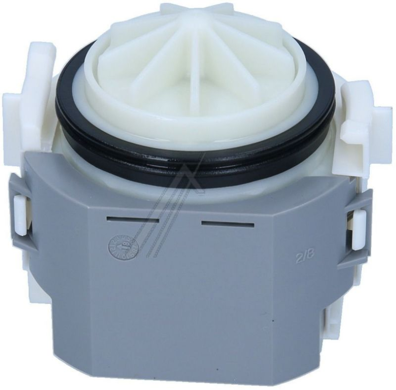 Bosch Siemens BLP3 Laugenpumpe 00631200, originale Waschmaschinenpumpe mit Kabelanschluss, sichtbares Produkt im Bild