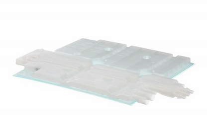 Bosch Siemens Wärmetauscher auf 4mm Bitumendämmung, original, sichtbare Details und Anschlussstücke, für Heizungsanlage