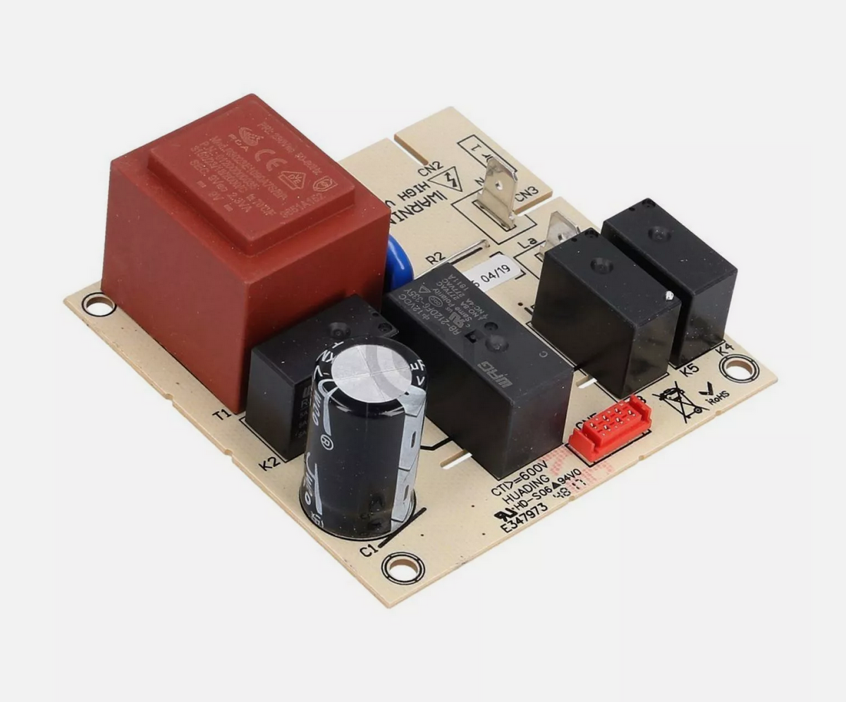 Elica PWR BRD.EM.TC 4V 230V Steuerplatine mit VARIS ECB0124166, Original, elektronische Steuerung für Küchenhaube