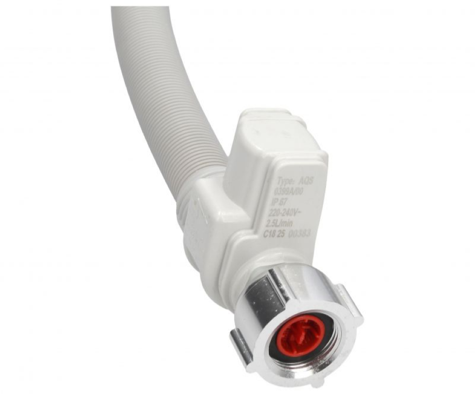 Gorenje AQUASTOP Zulaufschlauch für Geschirrspüler, original, flexible Wasserzulaufschlauch mit Anschluss.